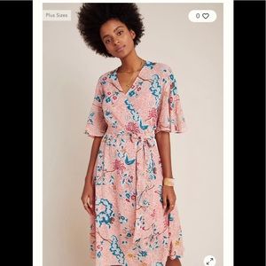 Anthropologie Maeve Wrap Dress